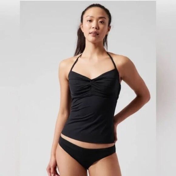 Athleta Hampton Bra Cup Tankini Top Swimsuit 34 B/C NWT - Picture 1 of 10